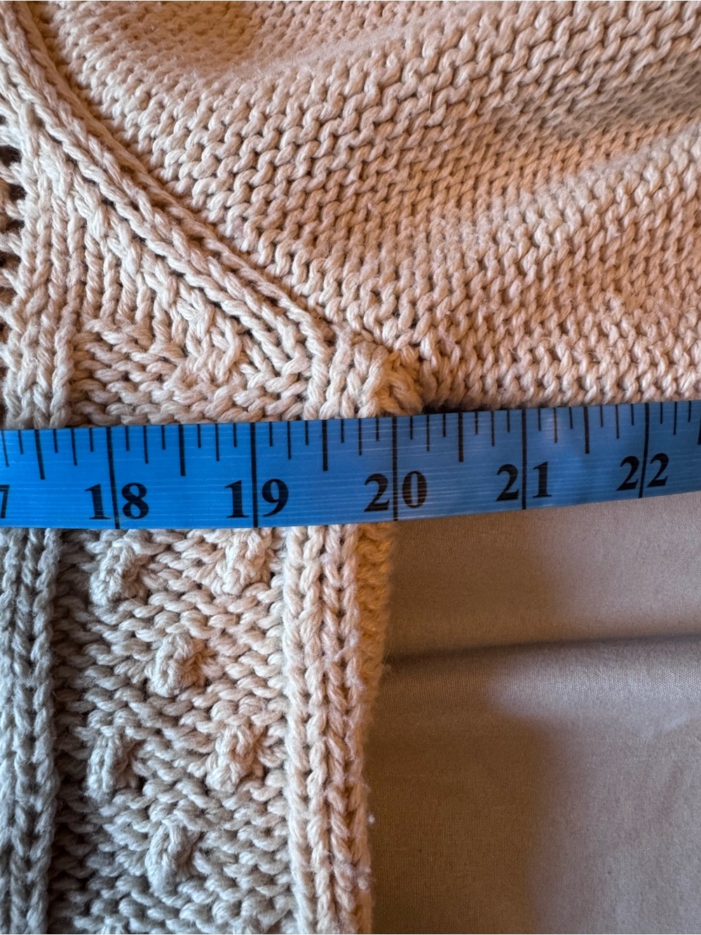 Lucky Brand Women's Cream Embroidered Button-Front Sweater - Picture 7 of 8